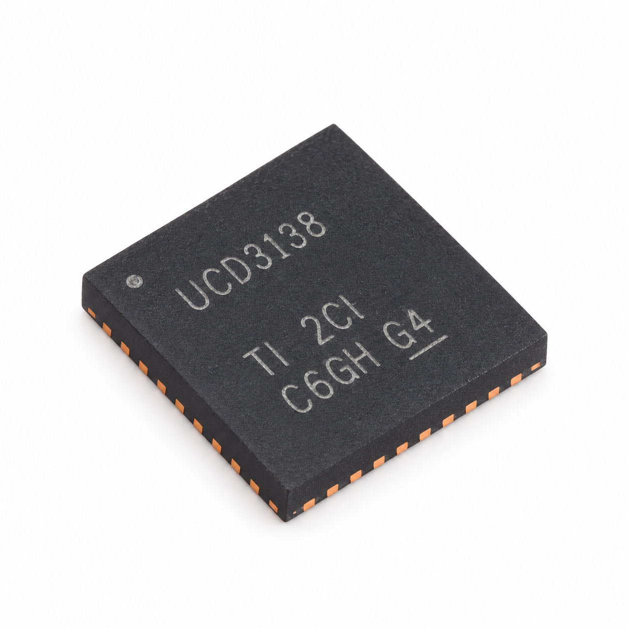 Texas Instruments UCD3138RHAR RHA VQFN-40 digital power controller Texas Instruments UCD3138RHAR isolated-power digital controller in 40-pin RHA VQFN 6x6 mm exposed-pad package